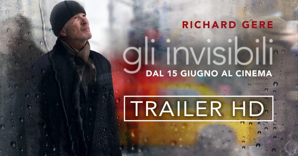 Richard Gere è un senzatetto nel trailer del film Gli Invisibili