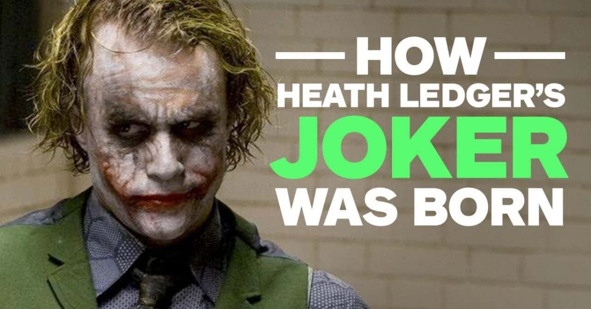 Il Cavaliere Oscuro La Creazione Del Joker Di Heath Ledger In Una