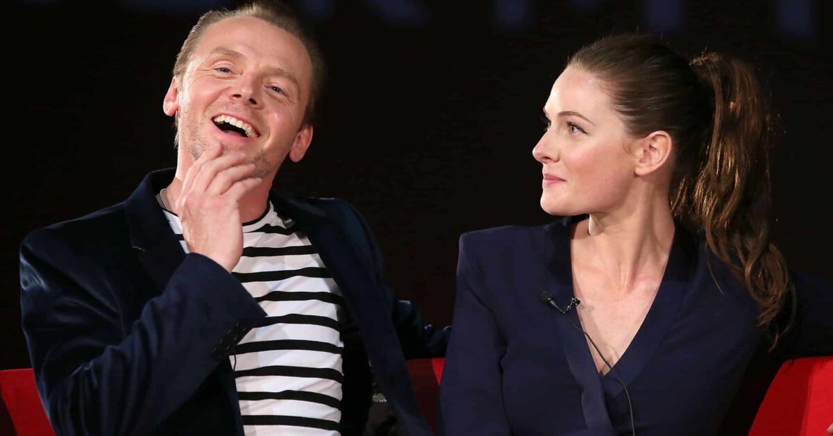 Mission Impossible 7 Simon Pegg E Rebecca Ferguson Si Divertono Eccome