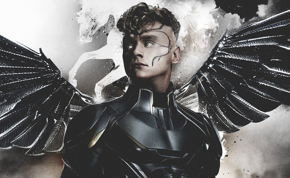 X-Men: Apocalisse – Arcangelo nel character poster ufficiale