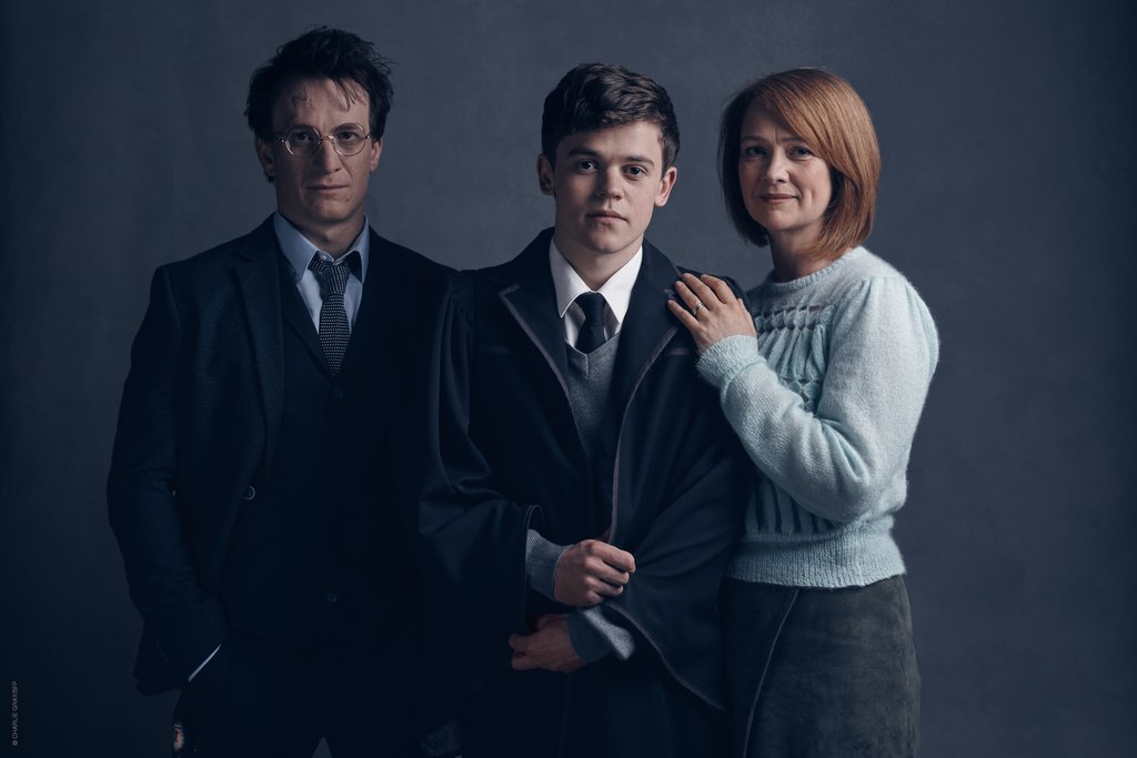 Harry Potter and the Cursed Child: le prime foto di Harry, Ginny e Albus