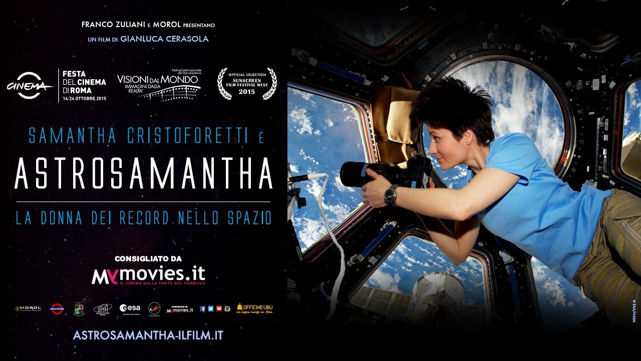 Astrosamantha: il documentario disponibile in DVD e VOD