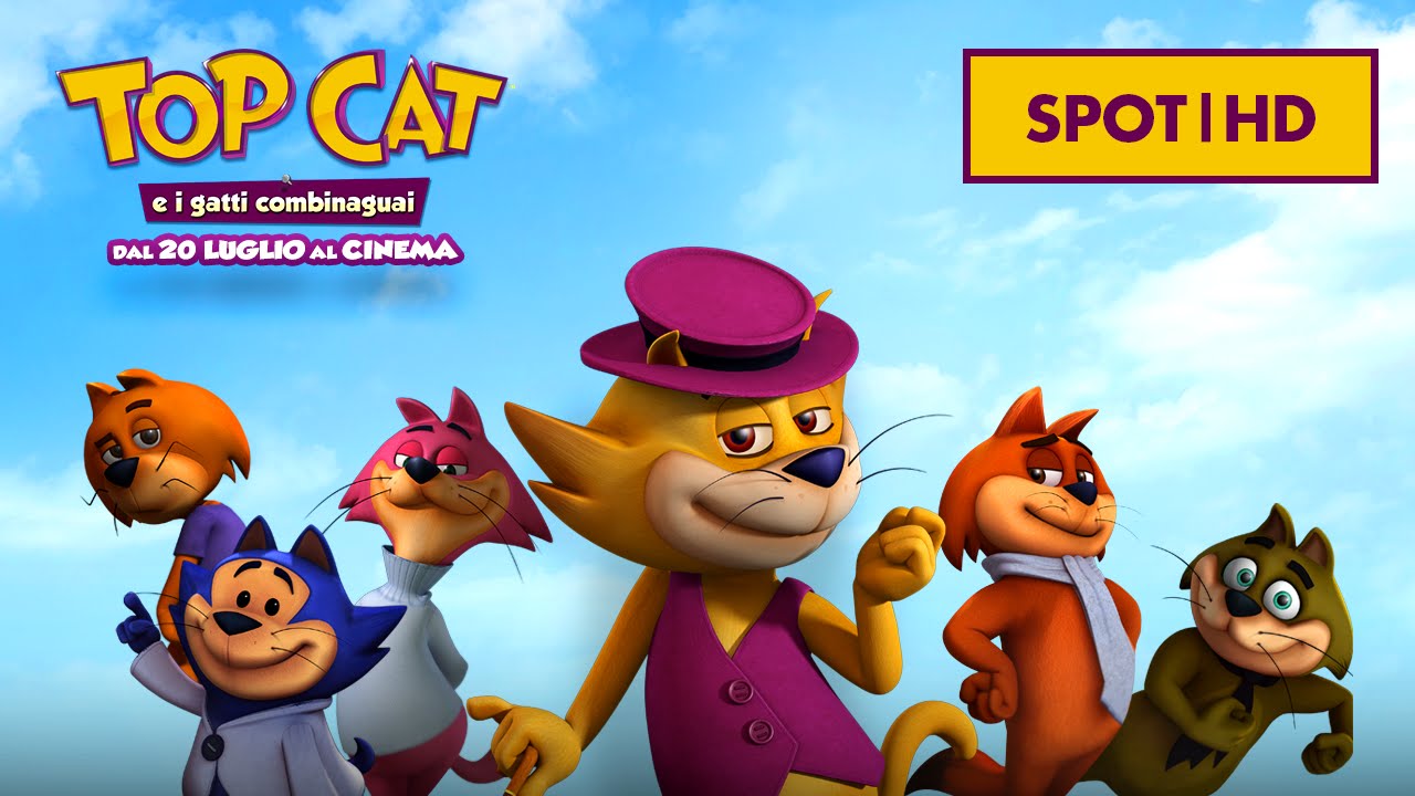 Top Cat e i gatti combinaguai: rivelati due spot in italiano