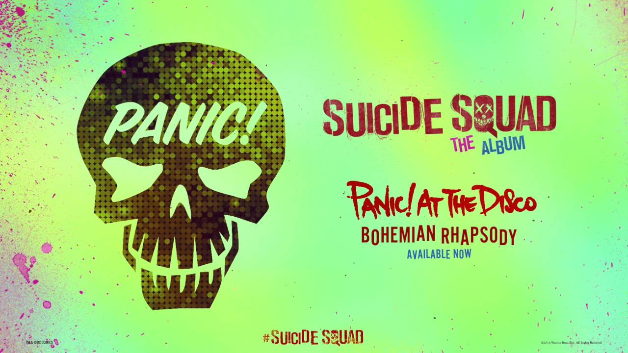 Panic! At The Disco canta Bohemian Rhapsody nella soundtrack di Suicide Squad