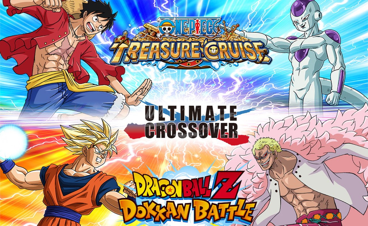 One Piece Treasure Cruise E Dragon Ball Z Dokkan Battle Avranno Una Campagna Crossover