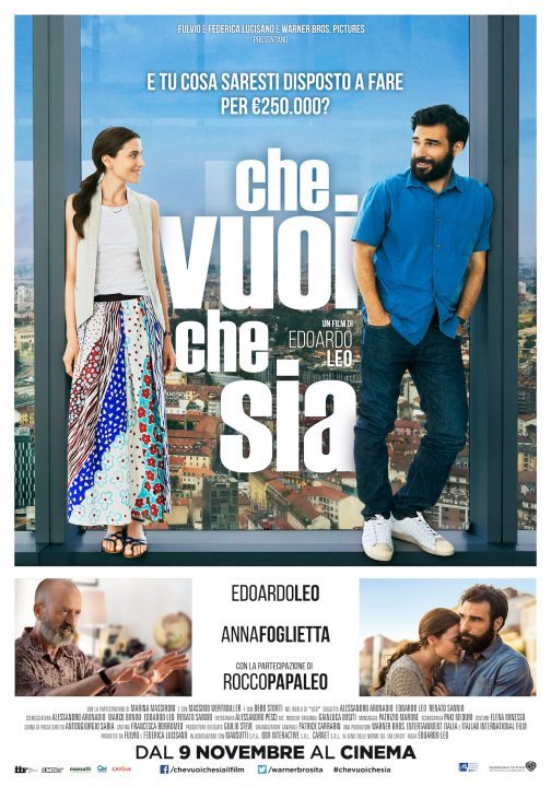 Che vuoi che sia: primo poster ufficiale del nuovo film di Edoardo Leo