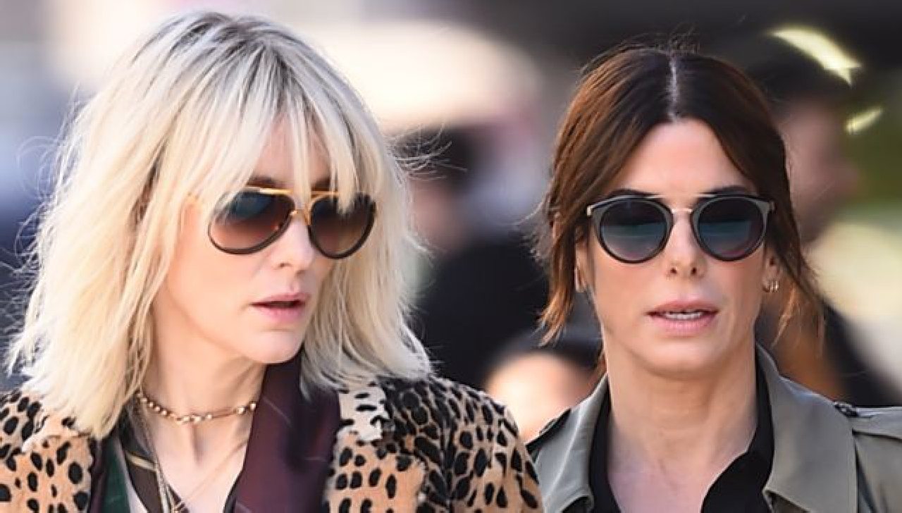 Ocean’s Eight – Cate Blanchett e Sandra Bullock nelle prime foto dal set