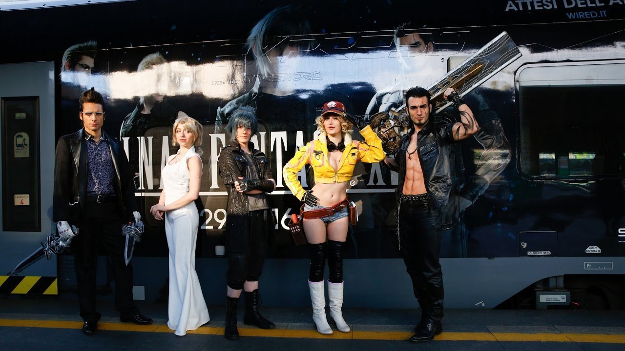 Final Fantasy XV: arriva a Milano il treno brandizzato del videogame