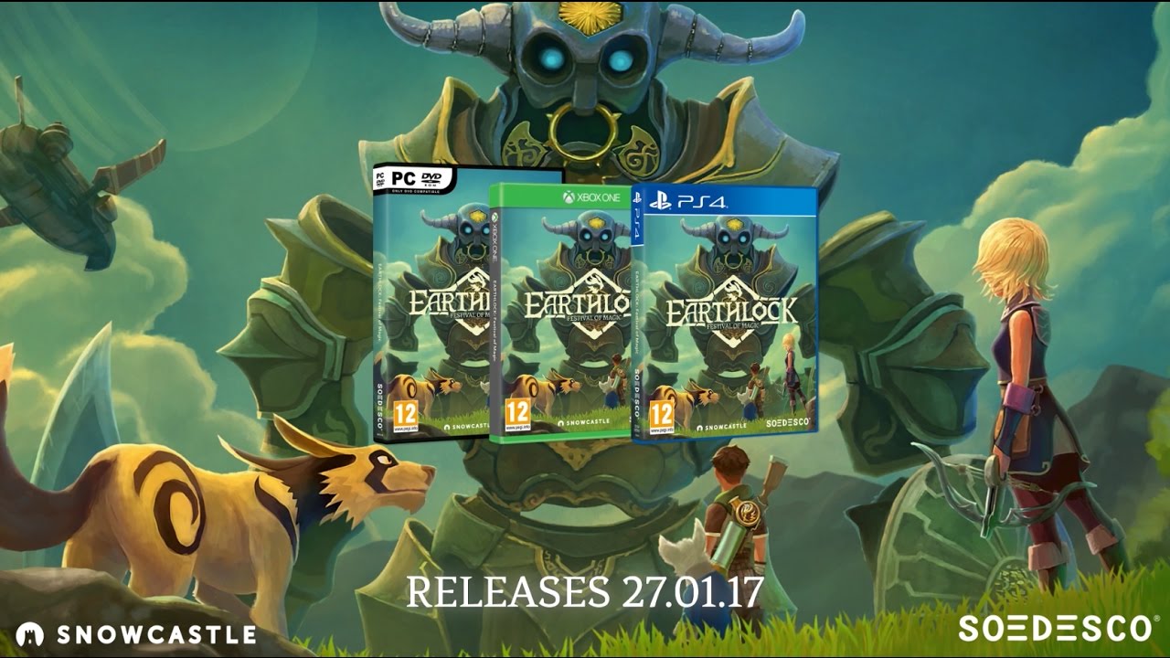 Earthlock: Festival of Magic – la versione fisica disponibile per PlayStation 4, Xbox One e PC