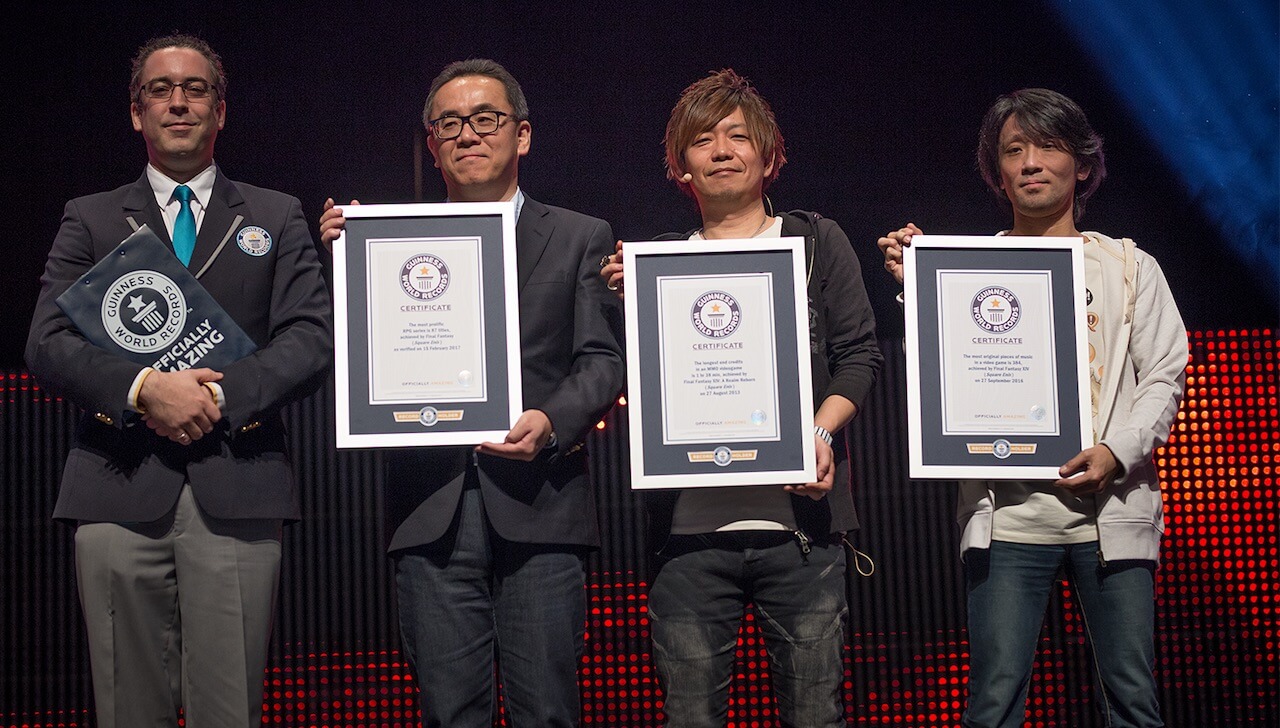 Final Fantasy nei Guinness World Records come serie di giochi di ruolo più prolifica