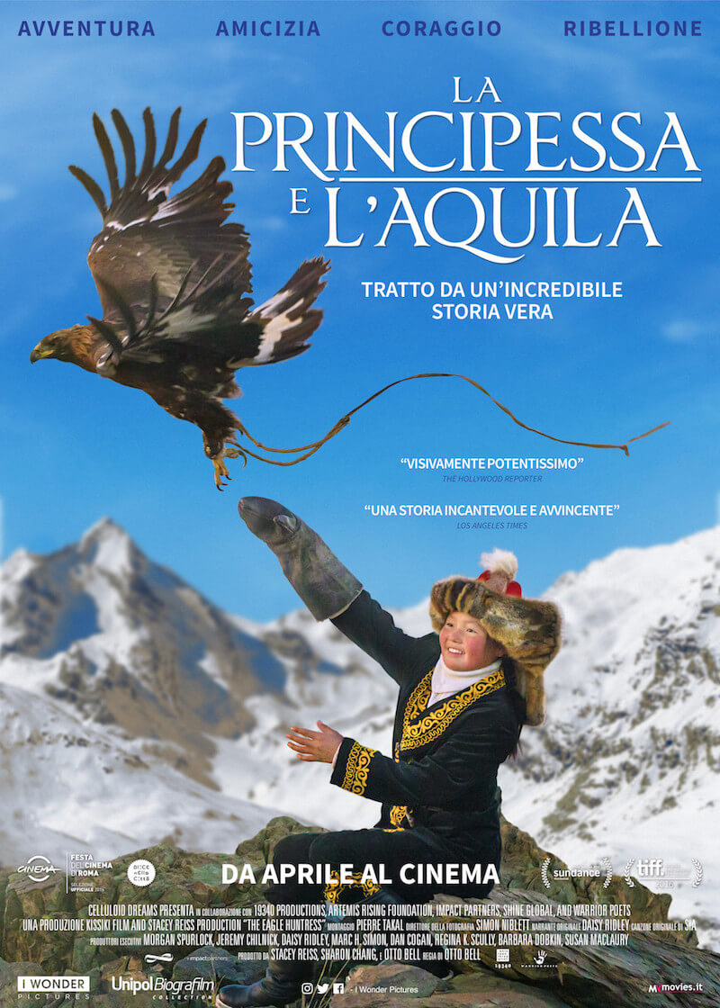 La principessa e l'aquila poster