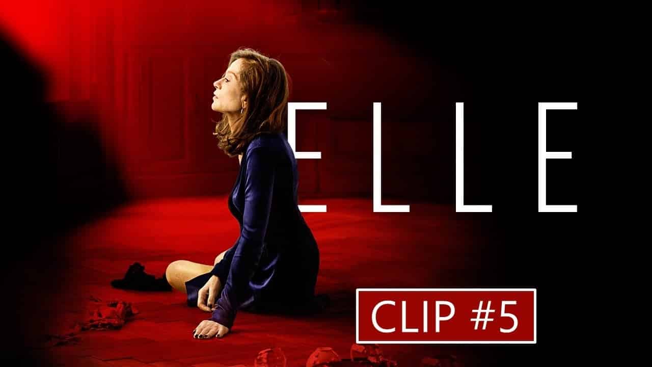 Elle: rivelate le prime due clip del film di Paul Verhoeven