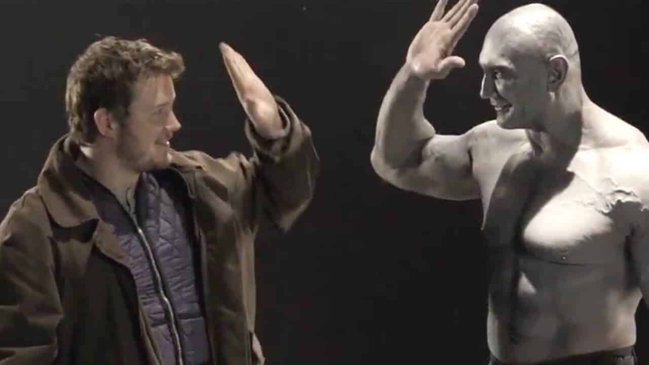 Guardiani della Galassia: ecco il primo screen test di Chris Pratt e Dave Bautista