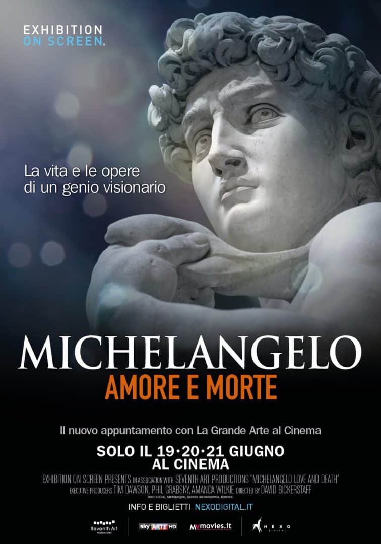 Michelangelo. Amore e Morte trailer e poster del film d