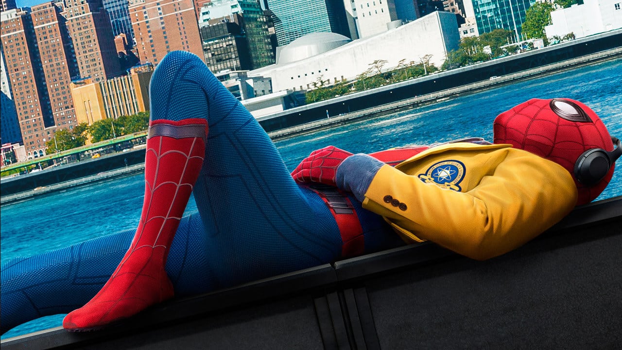 L’uomo ragno in azione nel nuovo artwork di Spider-Man: Homecoming su Empire