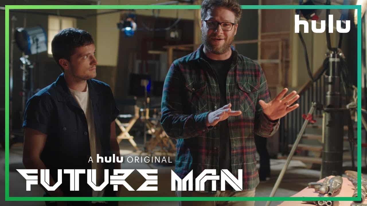 Future Man: Seth Rogen vuole vere pistole laser nel trailer della serie TV