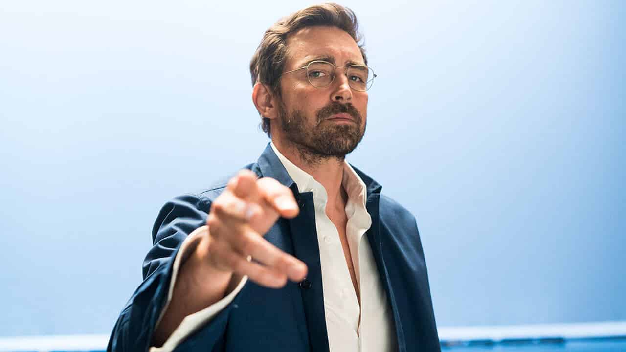 Lee Pace nel character poster della stagione finale di Halt and Catch Fire