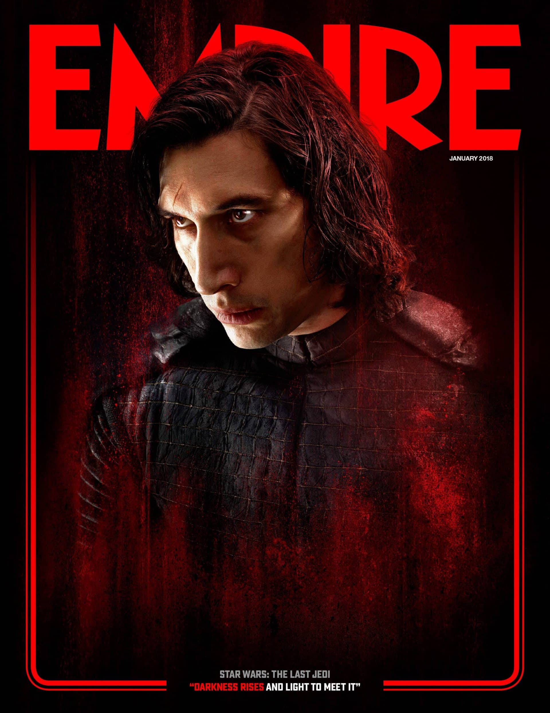 star wars: gli ultimi jedi adam driver empire