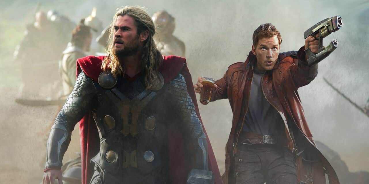 Avengers: Infinity War – i Guardiani osservano Thor nella nuova immagine