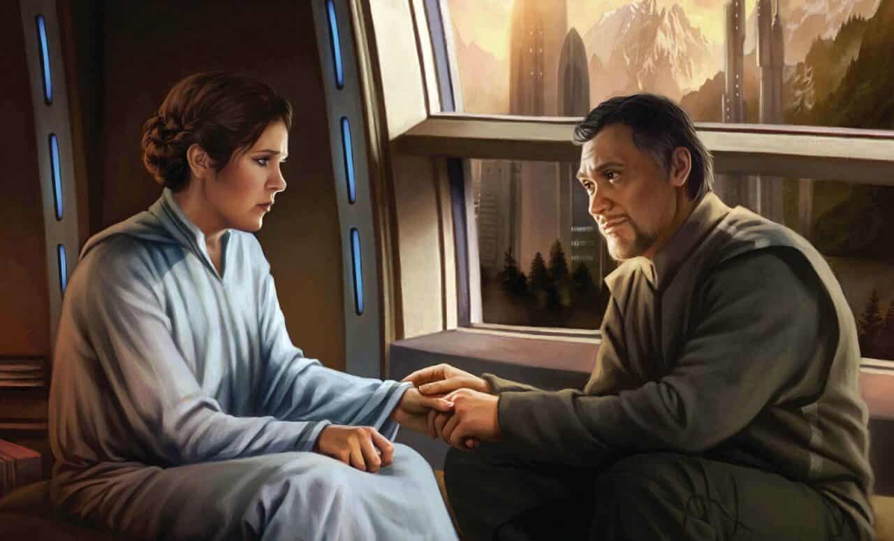 Star Wars: svelate le ultime parole di Bail Organa alla Principessa Leila