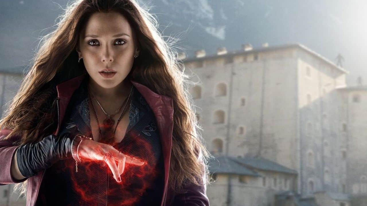 Elizabeth Olsen condivide uno stunt dal set di Avengers 4