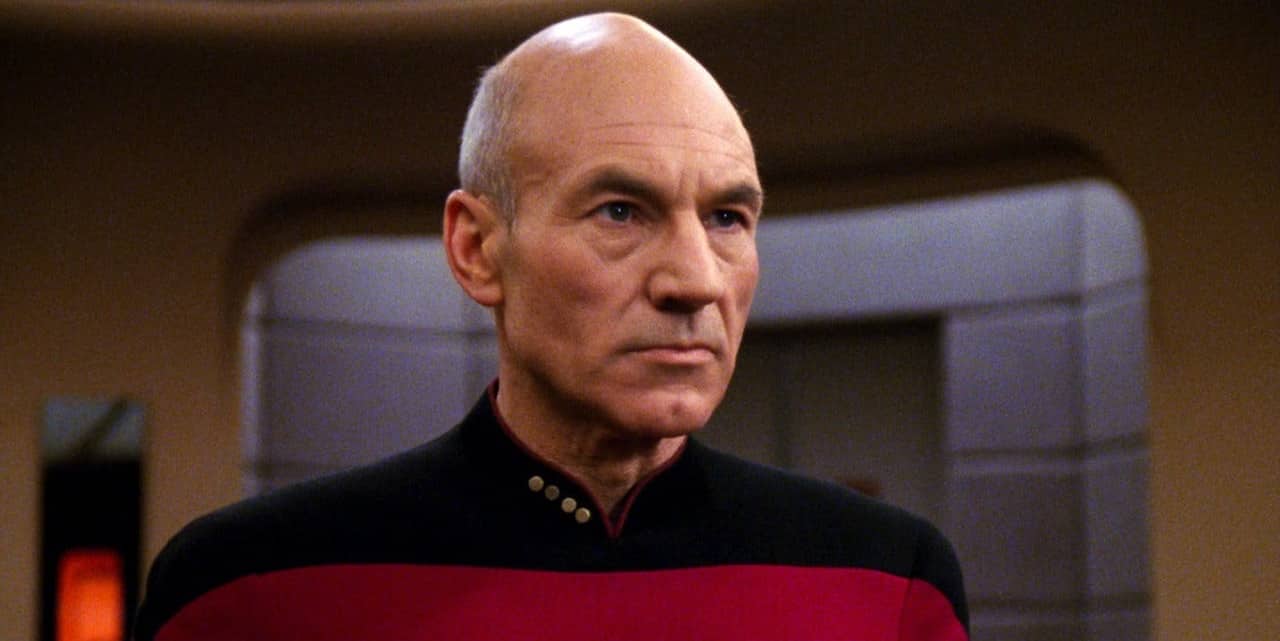 Star Trek – in una foto inedita Patrick Stewart ha i capelli