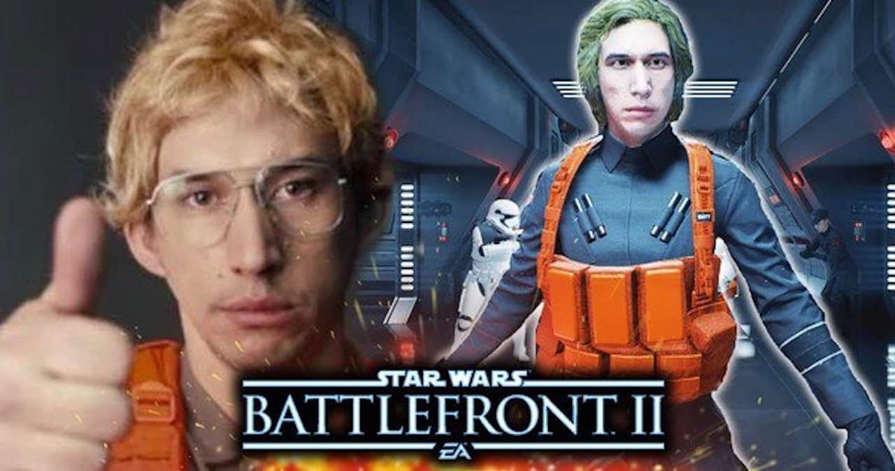 Star Wars Battlefront II: Adam Driver è Matt the Radar Technician