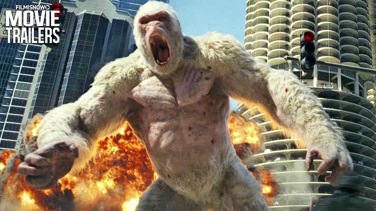 Rampage – Furia animale: lupi alati nel nuovo trailer del film