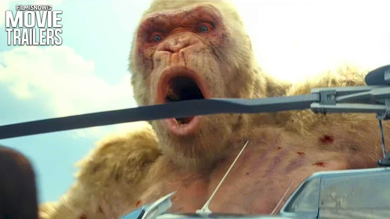 Rampage – Furia animale: Dwayne Johnson introduce il trailer giapponese