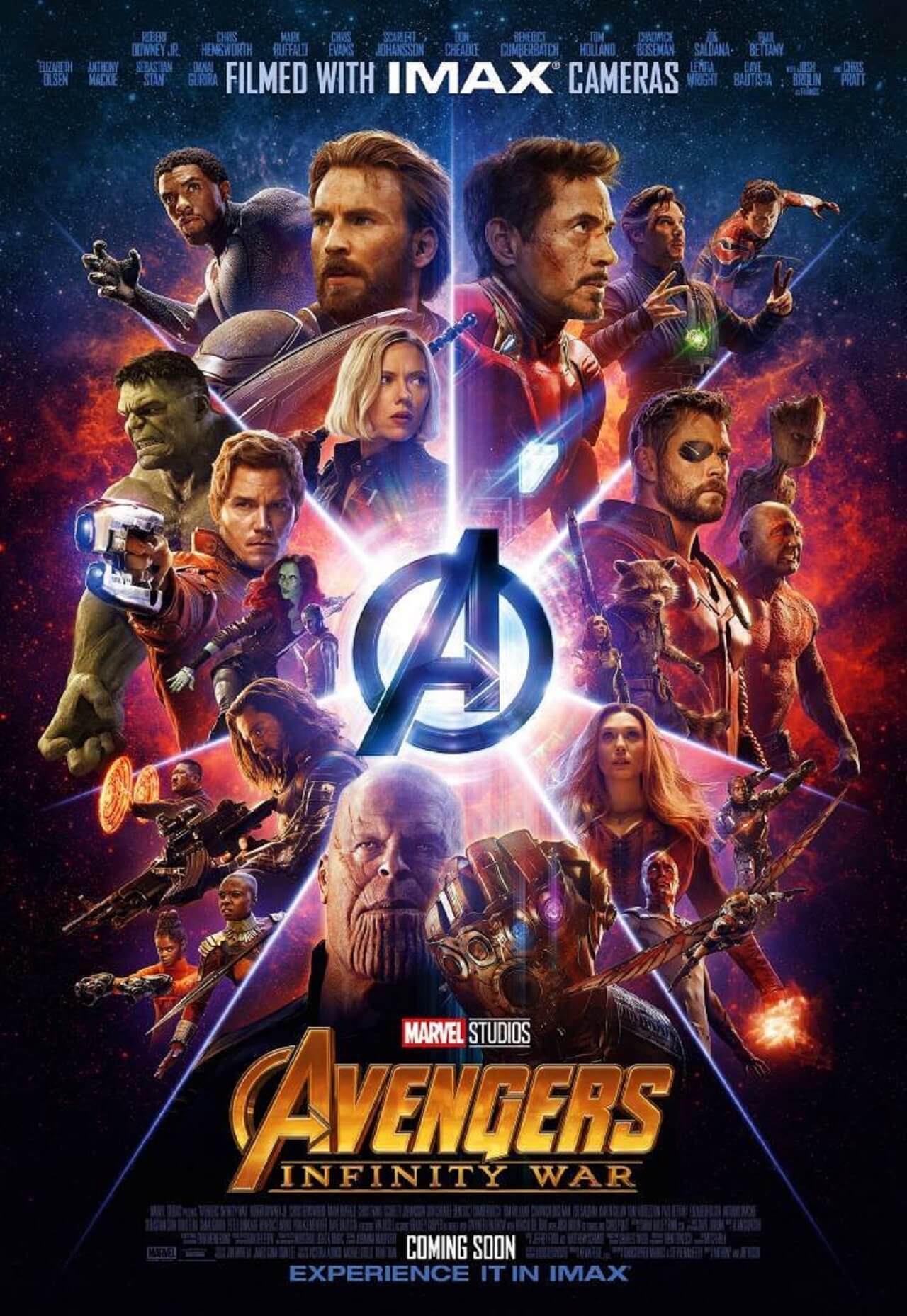 Avengers: Infinity War Cinematographe