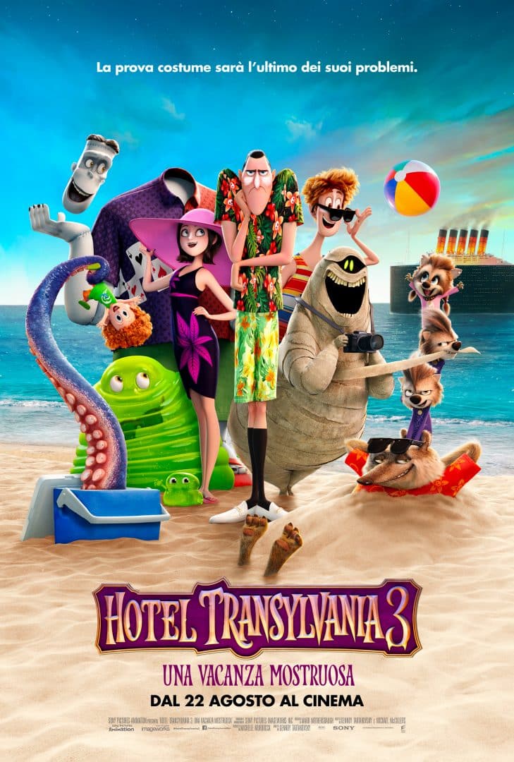 Hotel Transylvania 3 poster Cinematographe