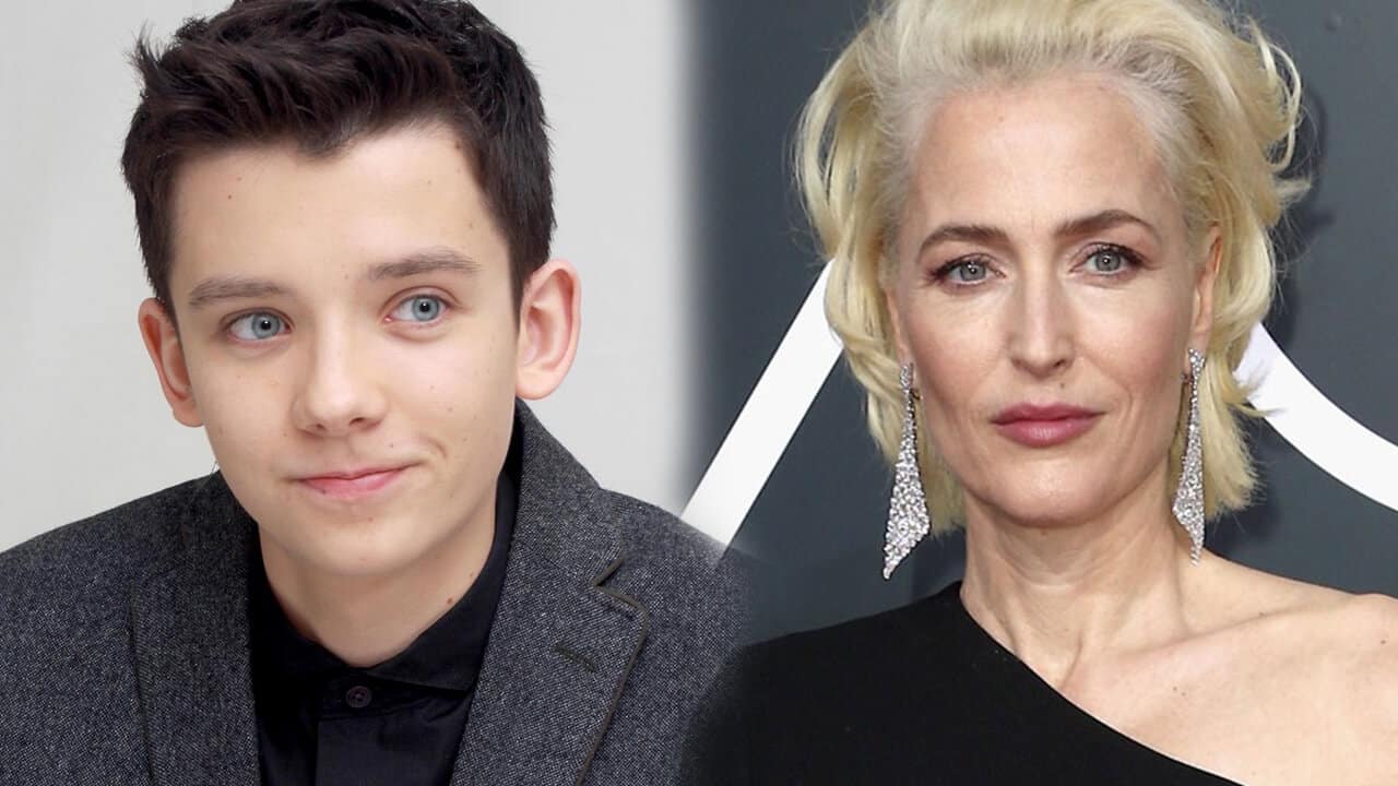 Sex Education: Asa Butterfield e Gillian Anderson nella serie Netflix