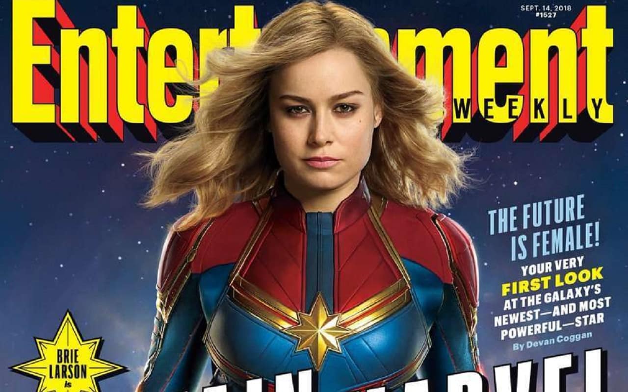 Captain Marvel: primo sguardo ufficiale a Brie Larson e Jude Law!