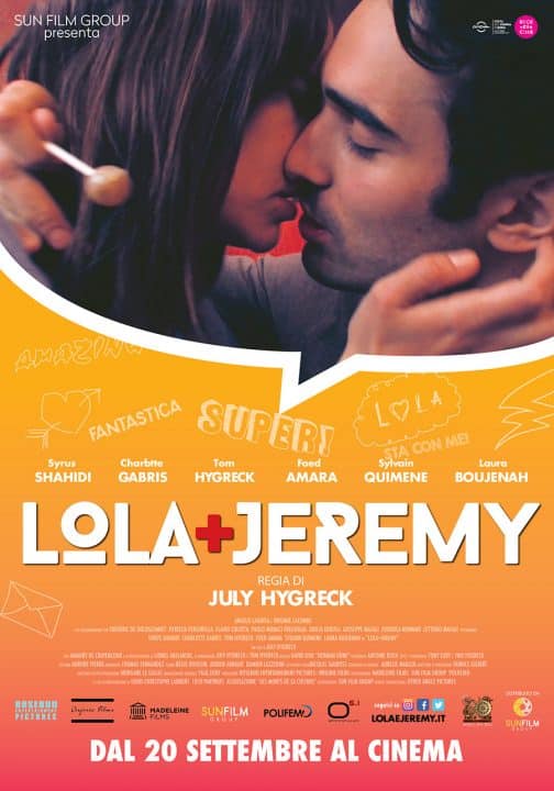 Lola + Jeremy poster Cinematographe.it