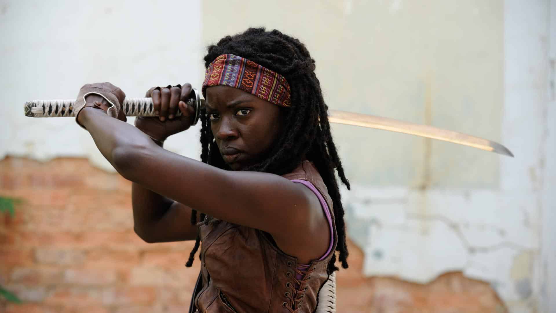 The Walking Dead: showrunner stuzzica un possibile figlio per Michonne