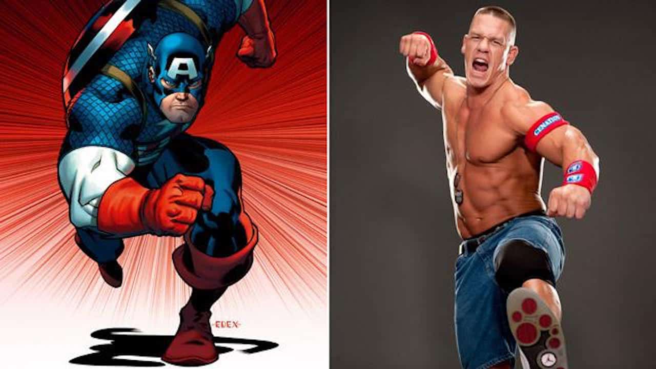 Captain America: i fan immaginano John Cena nei panni del supereroe