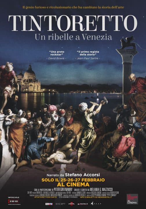 Tintoretto - Un ribelle a Venezia poster Cinematographe.it