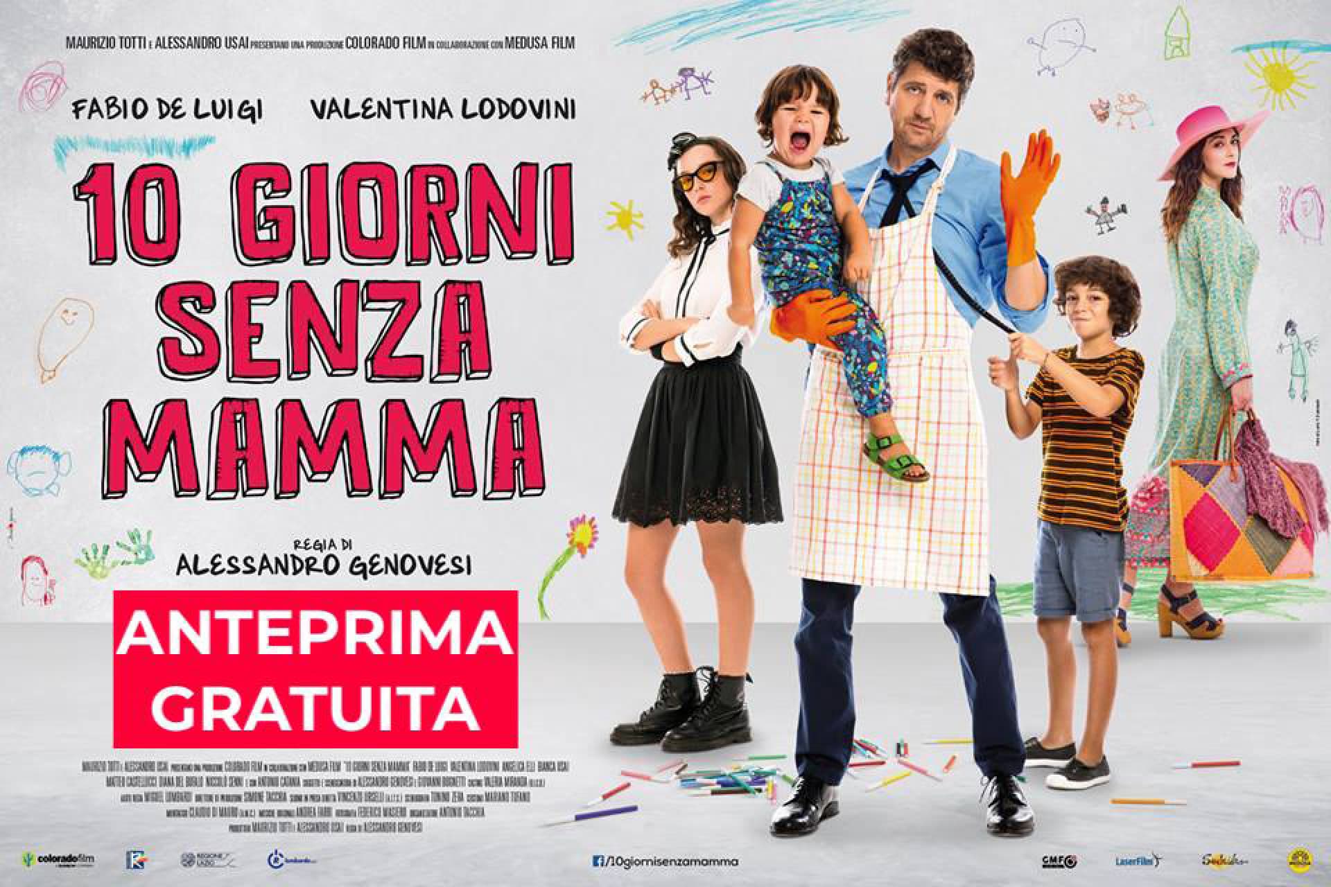 Weekend Box Office: 10 giorni senza mamma ancora in testa