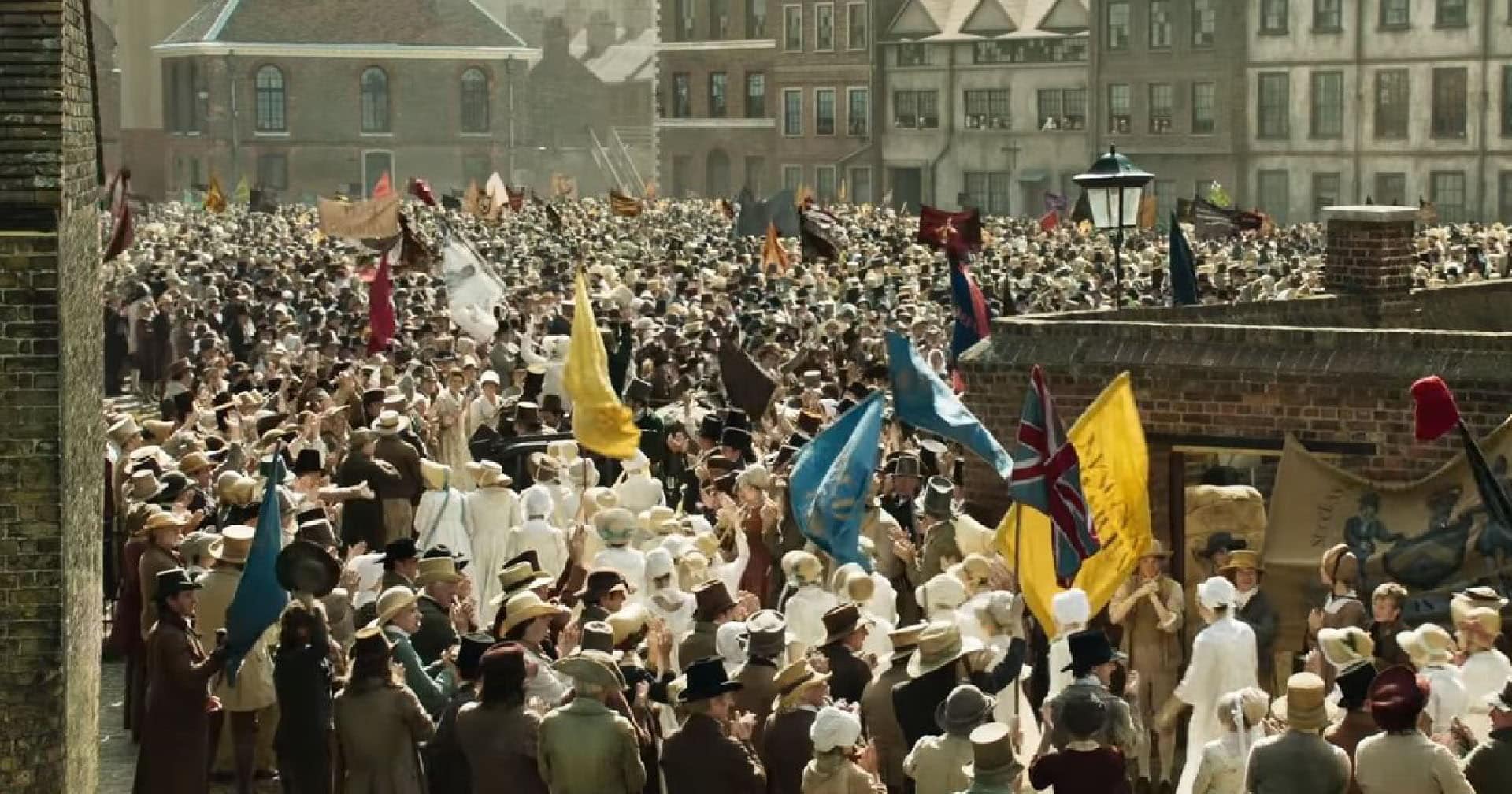 Peterloo: il poster italiano del film dal 21 marzo al cinema