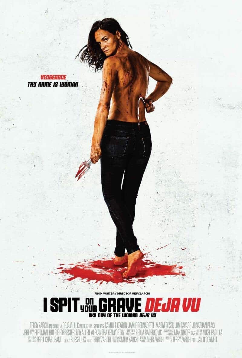 I spit on your grave: deja vu poster - Cinematographe.it