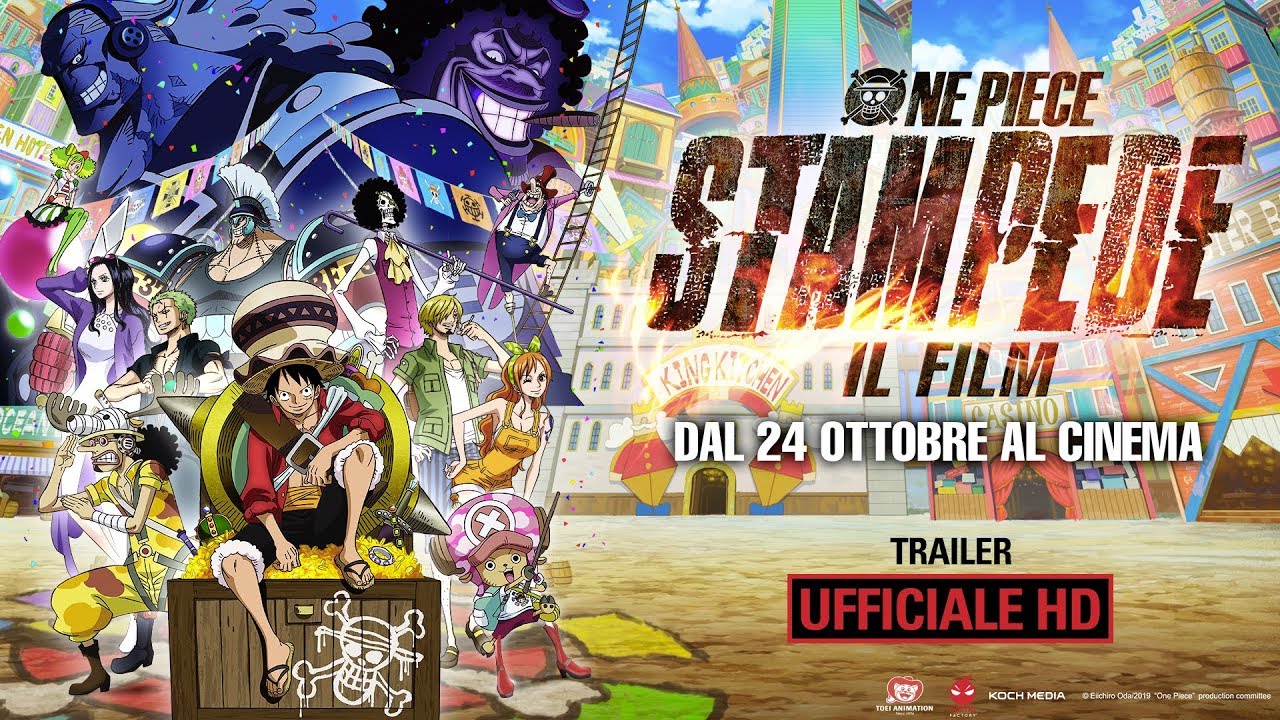 One Piece: Stampede – Il Film: trailer ufficiale italiano