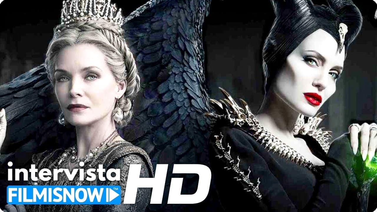 Angelina Jolie e Michelle Pfeiffer: intervista video alle star di Maleficent – Signora del Male