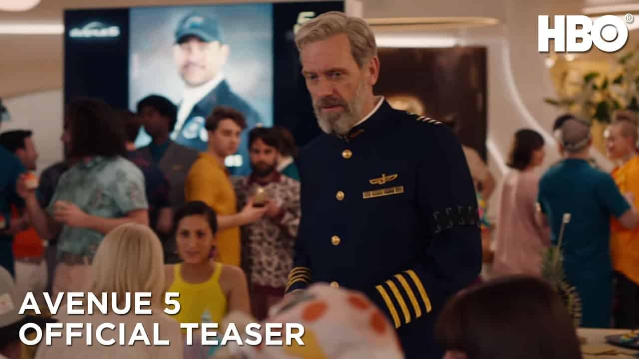 Avenue 5: Hugh Laurie nel teaser trailer della serie space comedy di HBO