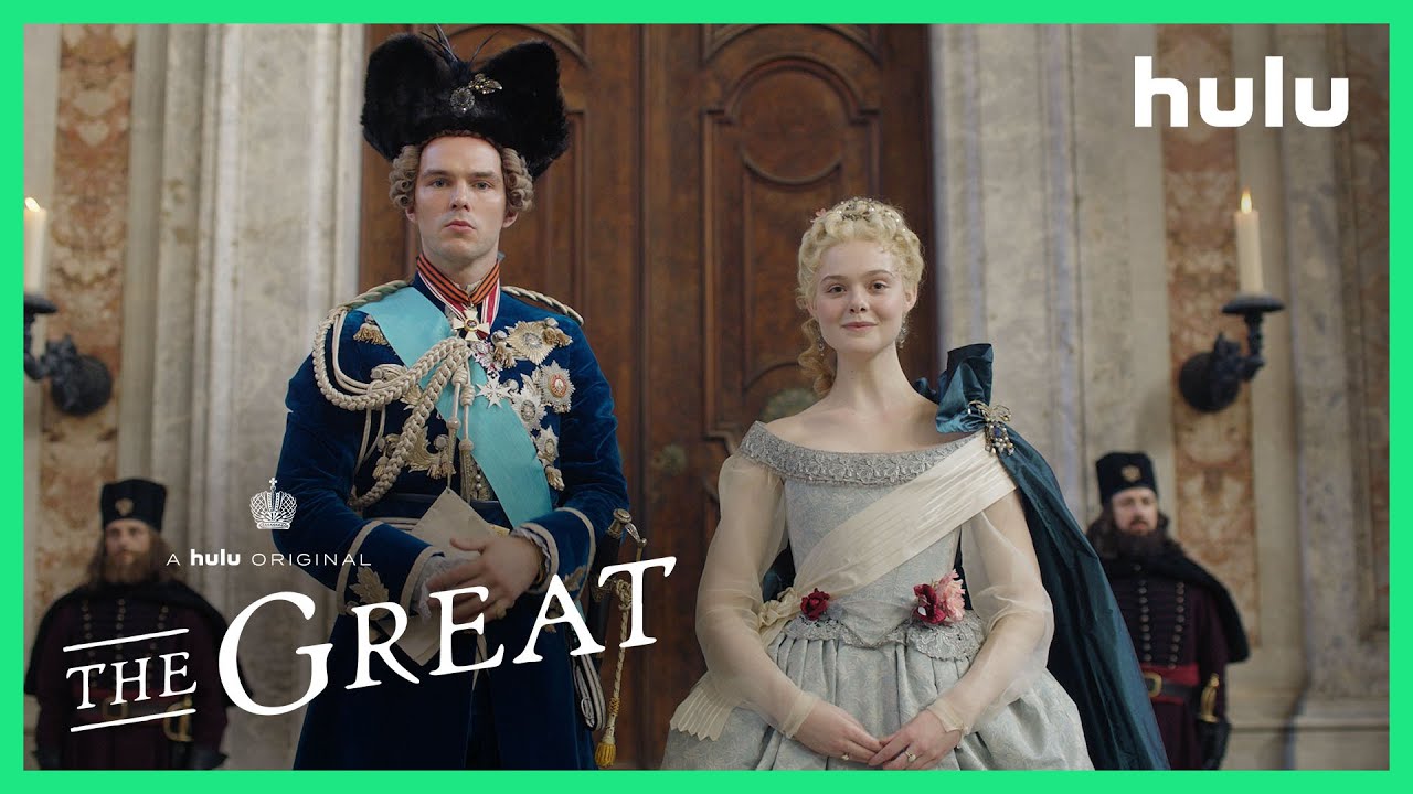 The Great: ecco il trailer della serie con Elle Fanning e Nicholas Hoult