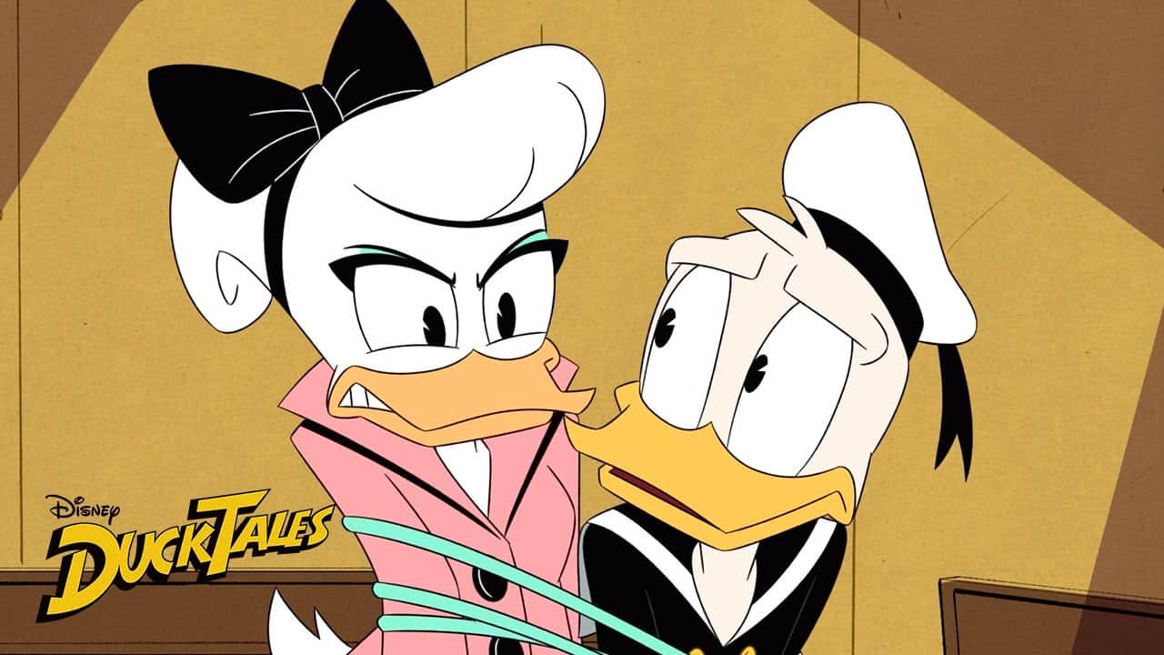 Ducktales Stagione 3 Il Video Con Il Primo Incontro Tra Paperino E Paperina