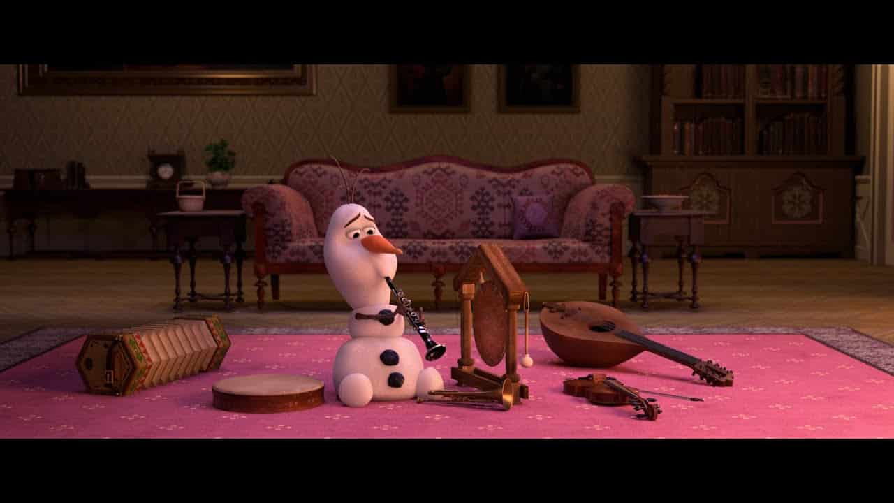 At Home With Olaf: il corto intitolato “Music Time” è pazzesco!