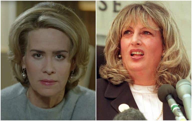 American Crime Story: Sarah Paulson e la trasformazione in Linda Tripp