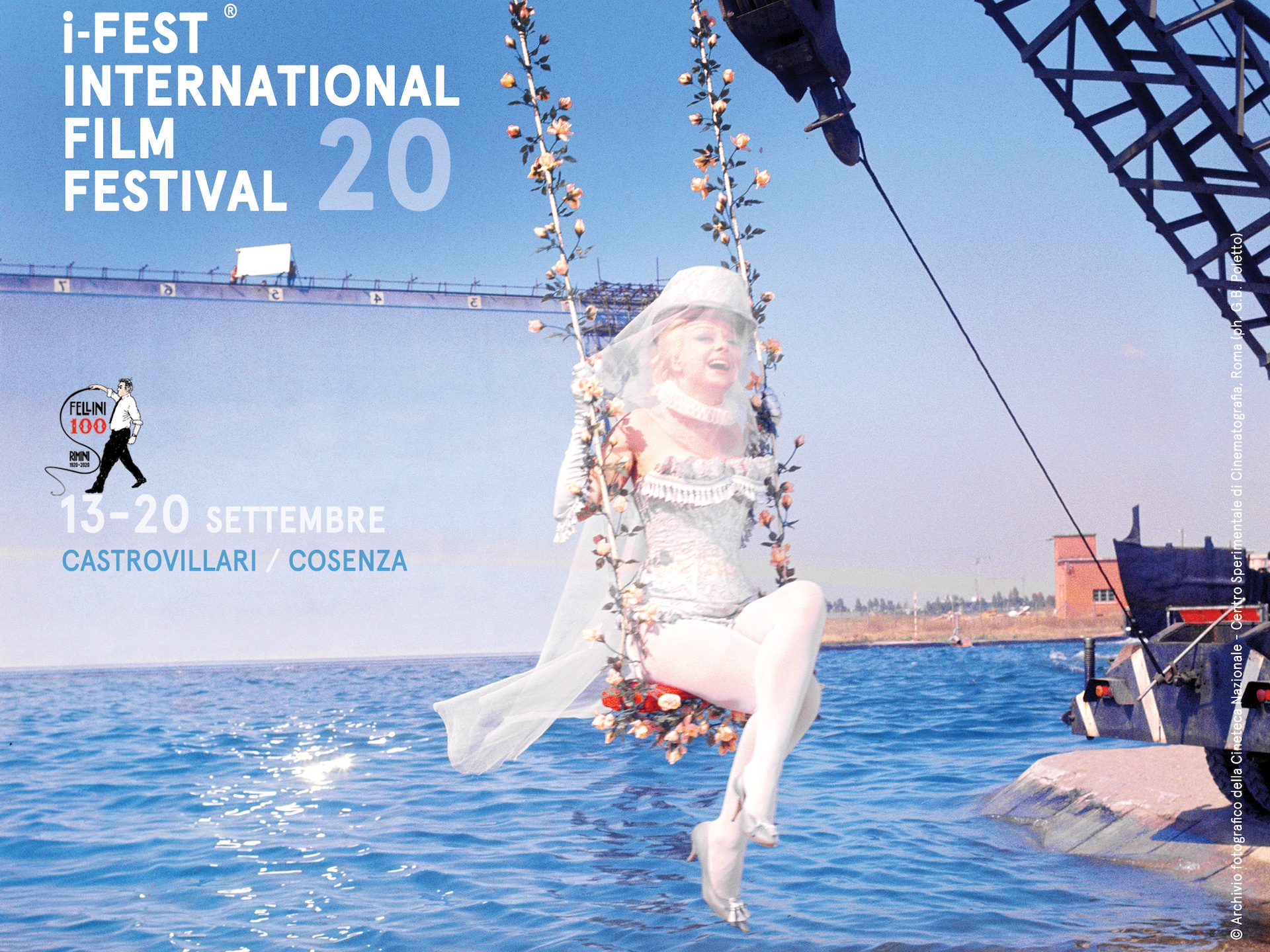 i-Fest 2020: il manifesto dell’International Film Festival omaggia Federico Fellini. Il programma