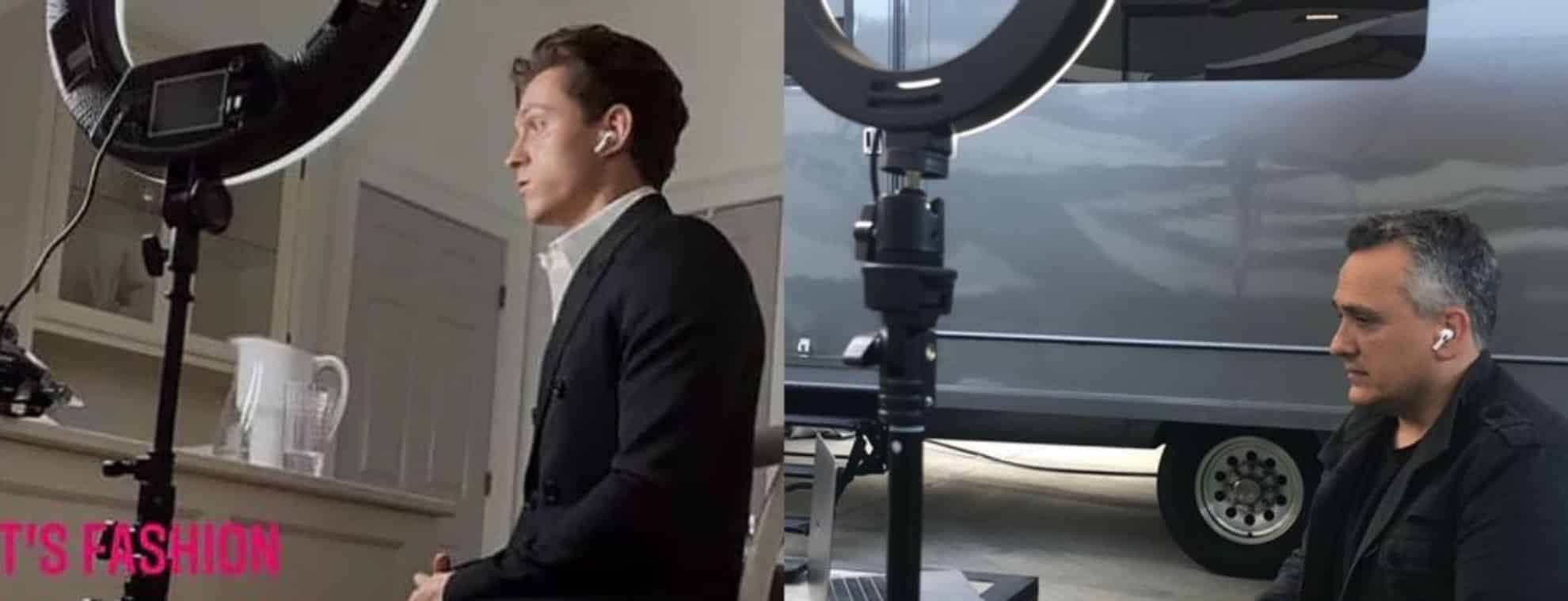 Tom Holland fa le interviste in mutande! La presa in giro dei Russo è virale