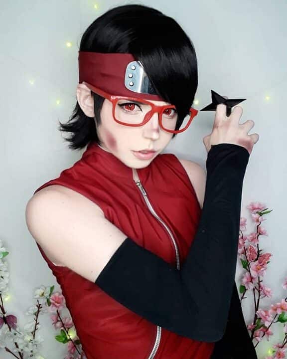 Sarada cosplay